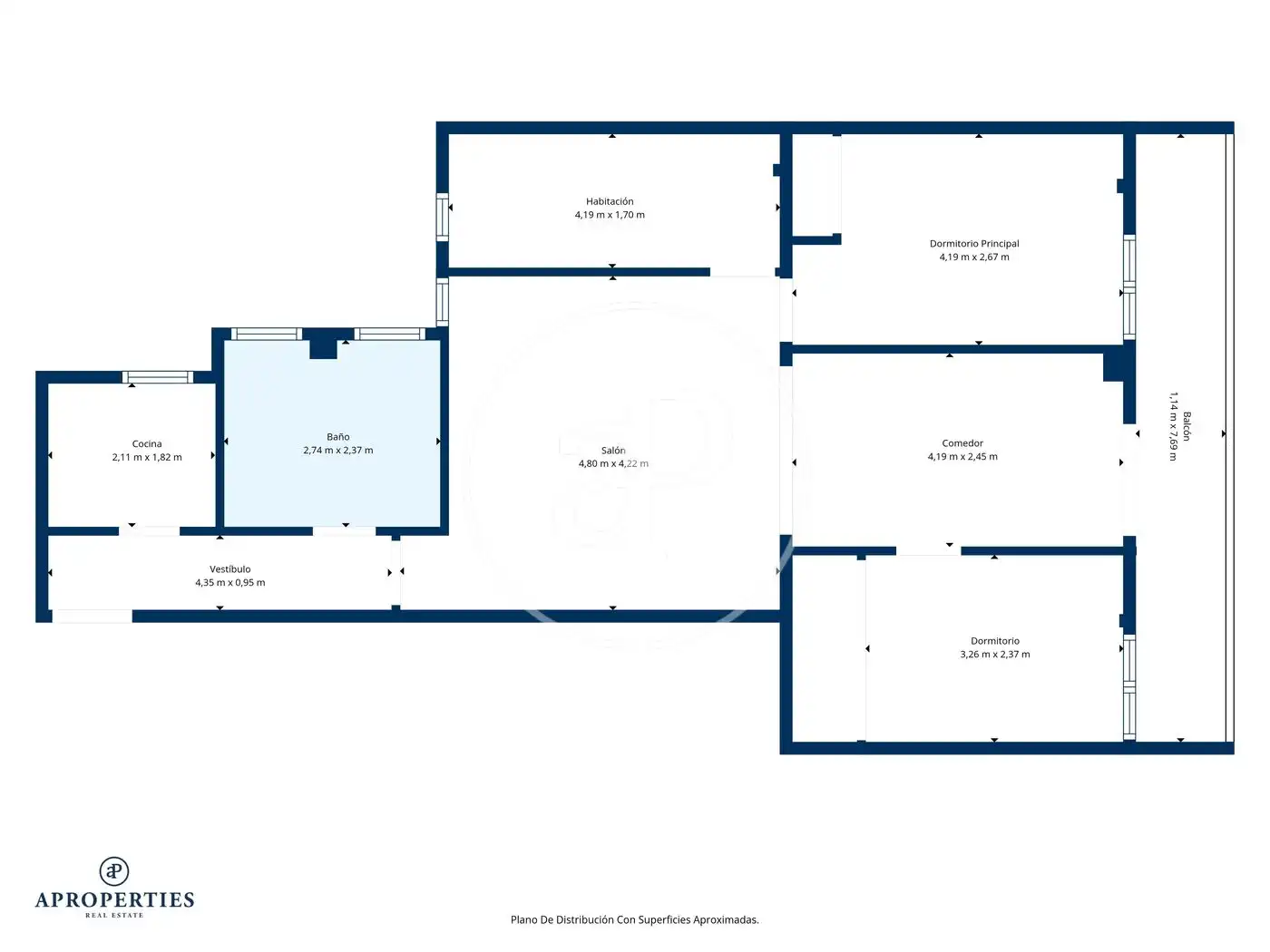Piso en venta en Madrid con Aire acondicionado, Calefacción y Balcón