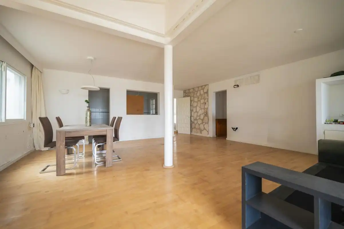 Sala d'estar de Casa o xalet en venda en Sant Josep de sa Talaia amb Calefacció, Jardí privat i Terrassa