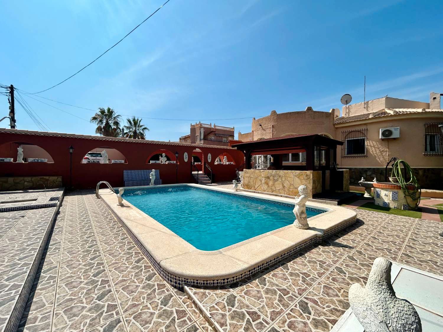 Piscina de Casa o chalet en venta en Torrevieja con Aire acondicionado, Calefacción y Terraza