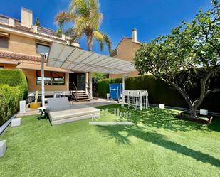 Garden of Single-family semi-detached for sale in Alicante / Alacant  with Air Conditioner, Heating and Private garden