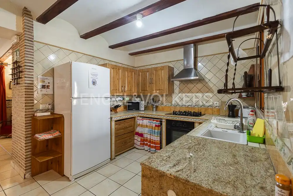 Cocina de Casa o chalet en venta en El Palomar con Aire acondicionado, Calefacción y Terraza