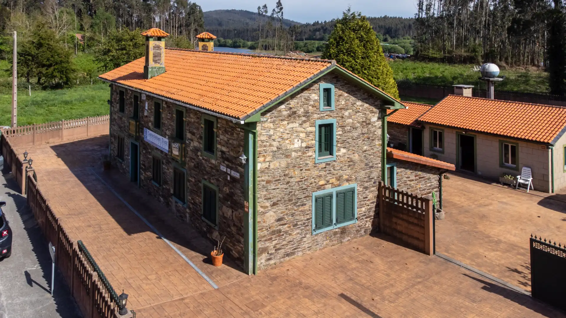 Vista exterior de Finca rústica en venta en Valdoviño con Calefacción, Jardín privado y Parquet