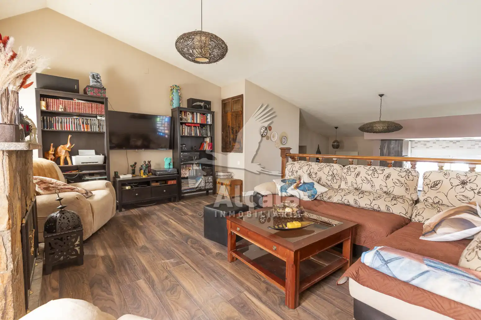 Living room of Houses for sale in Camarma de Esteruelas  with Air Conditioner, Heating and Private garden
