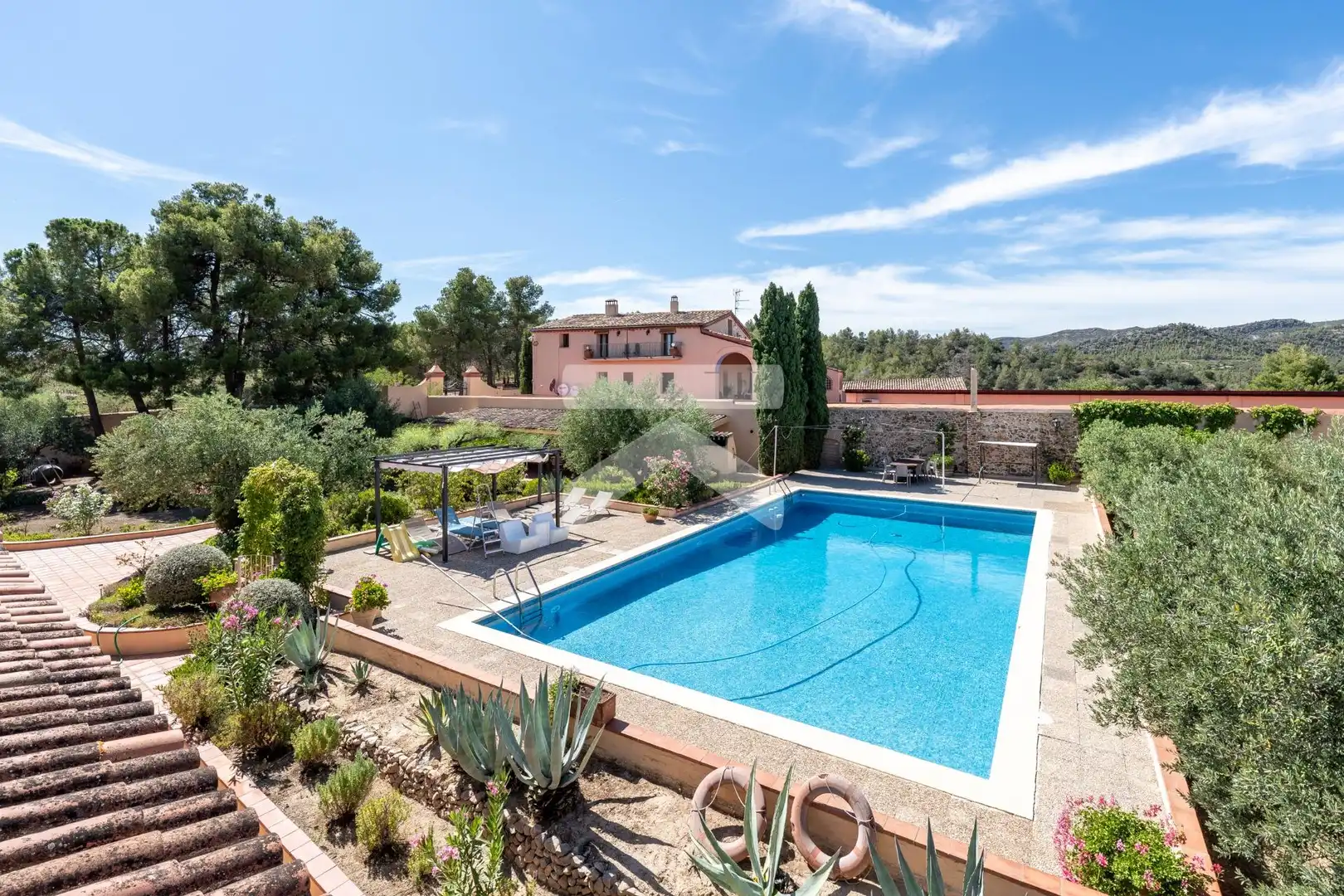 Piscina de Finca rústica en venda en El Molar (Tarragona) amb Aire condicionat, Calefacció i Jardí privat