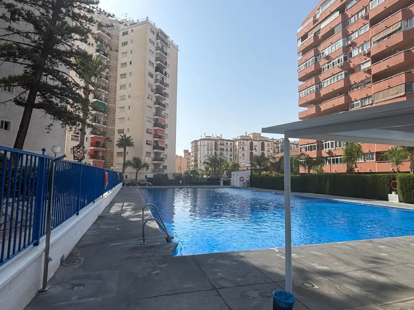 Swimming pool of Apartments for sale in Fuengirola  with Air Conditioner, Heating and Private garden
