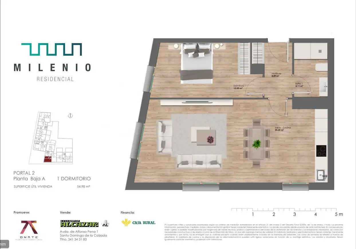 Apartamento en venta en Calle Serreria, Santo Domingo de la Calzada