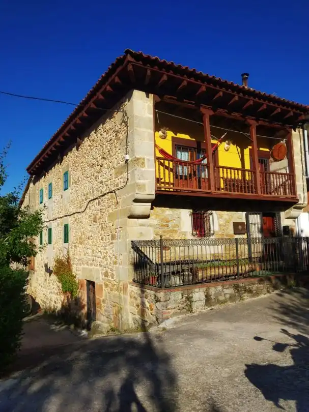 Exterior view of Houses for sale in Valle de Manzanedo  with Furnished