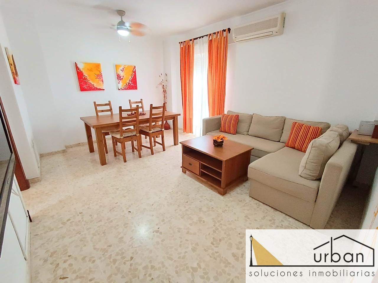 Living room of Flat for sale in Chipiona  with Furnished