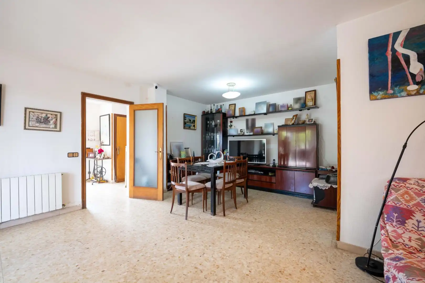 Sala d'estar de Casa o xalet en venda en Santa Susanna amb Calefacció, Jardí privat i Terrassa