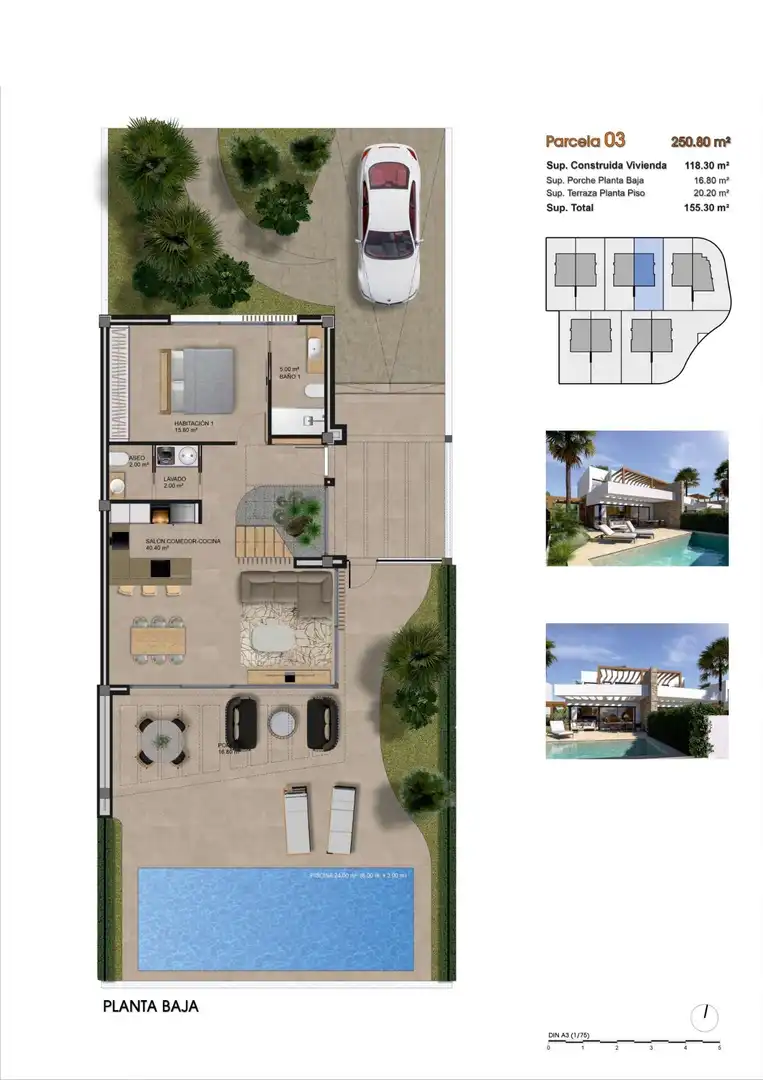 Reihenhaus mit Pool zum Verkauf in Monforte del Cid, imagen 23