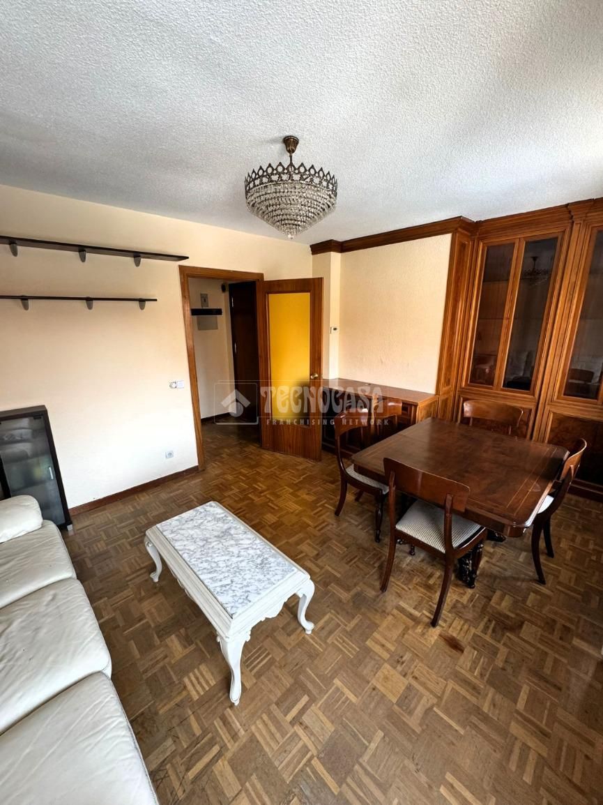 Bedroom of Flat to rent in  Madrid Capital  with Balcony