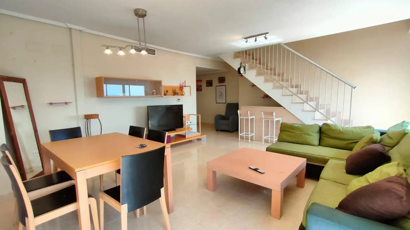 Sala de estar de Ático en venta en Vinaròs con Aire acondicionado, Calefacción y Terraza