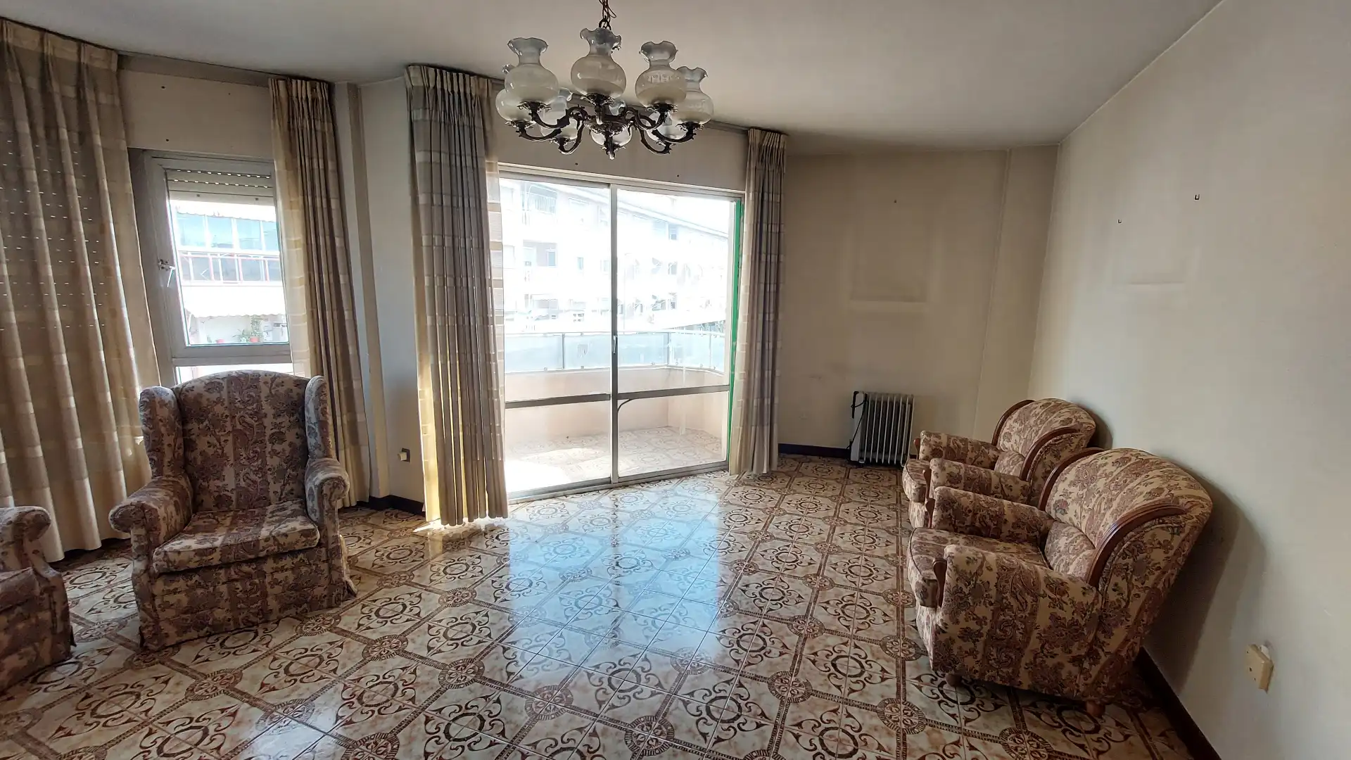 Sala de estar de Piso en venta en Murcia con Amueblado, Horno y Balcón