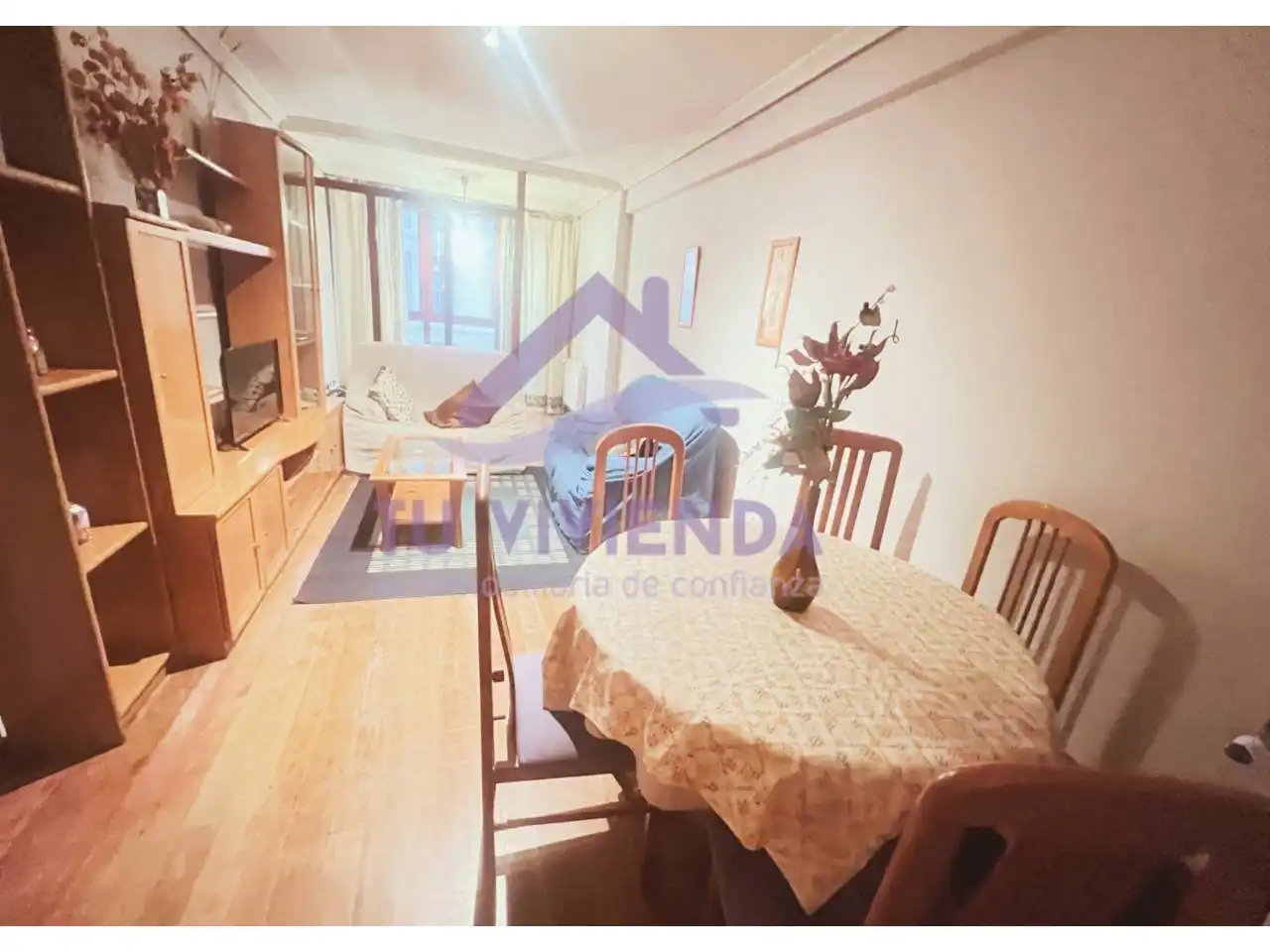 Sala de estar de Piso de alquiler en Valladolid con Calefacción y Amueblado