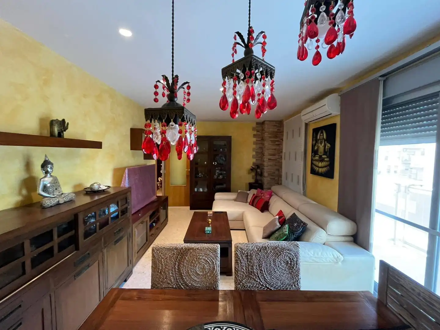 Sala de estar de Piso en venta en Elche / Elx con Aire acondicionado, Calefacción y Terraza