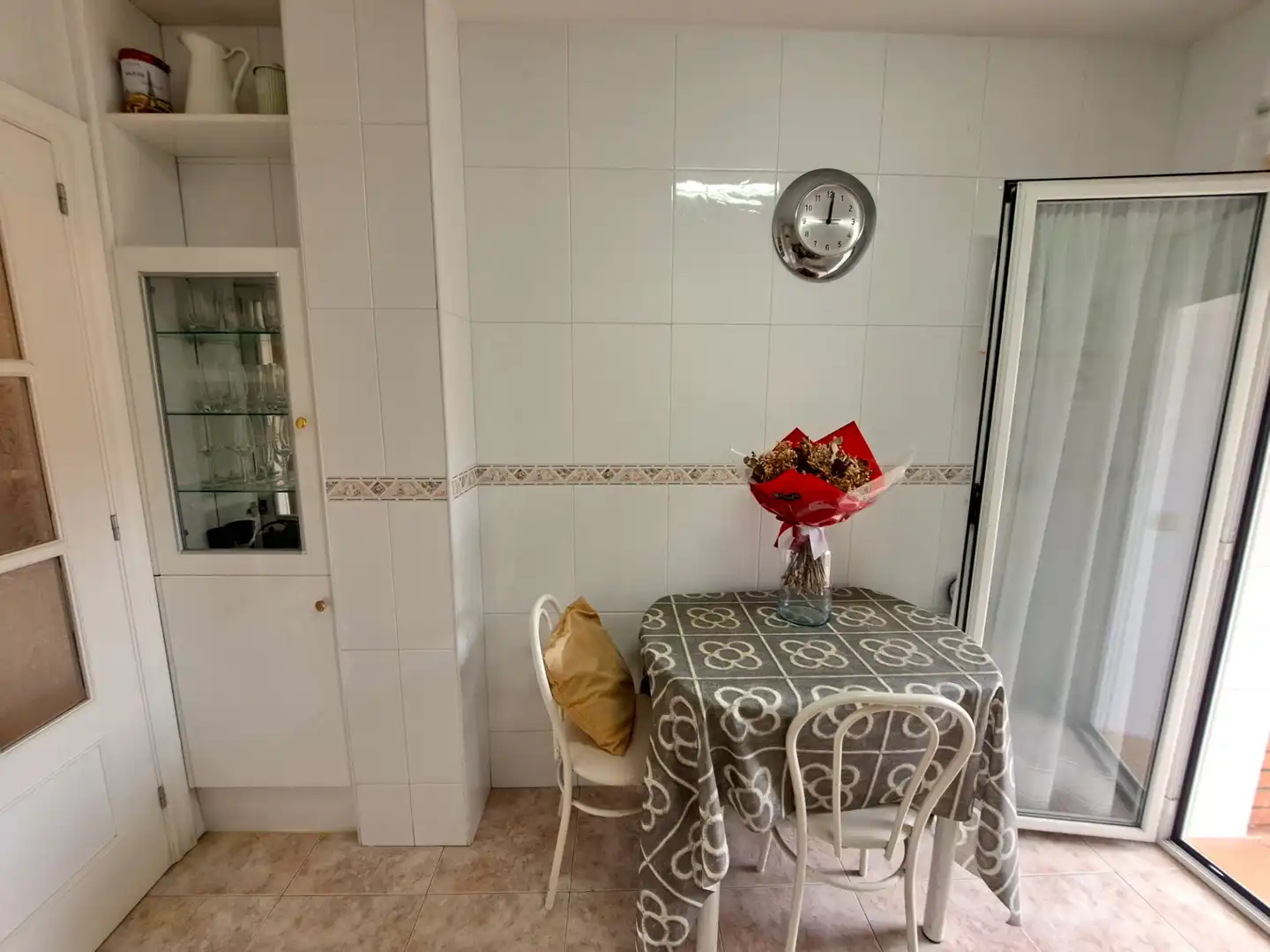 Kitchen of Flat for sale in Mataró  with Heating, Oven and Balcony