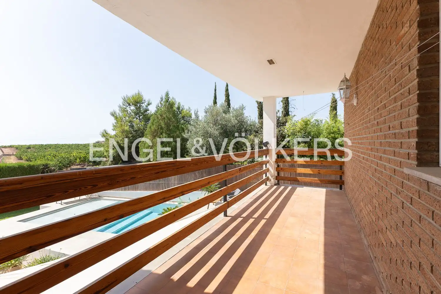 Terrasse von Haus oder Chalet zur Miete in El Puig de Santa Maria mit Klimaanlage, Heizung und Privatgarten