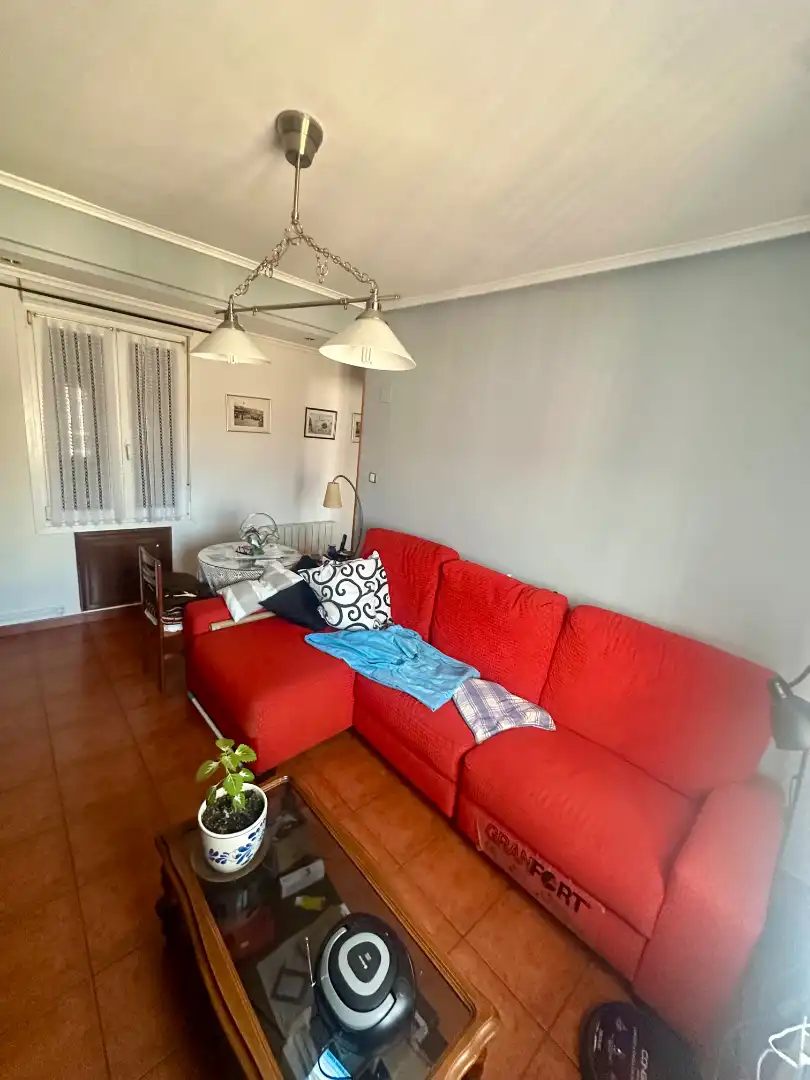 Living room of Flat for sale in Barakaldo   with Furnished