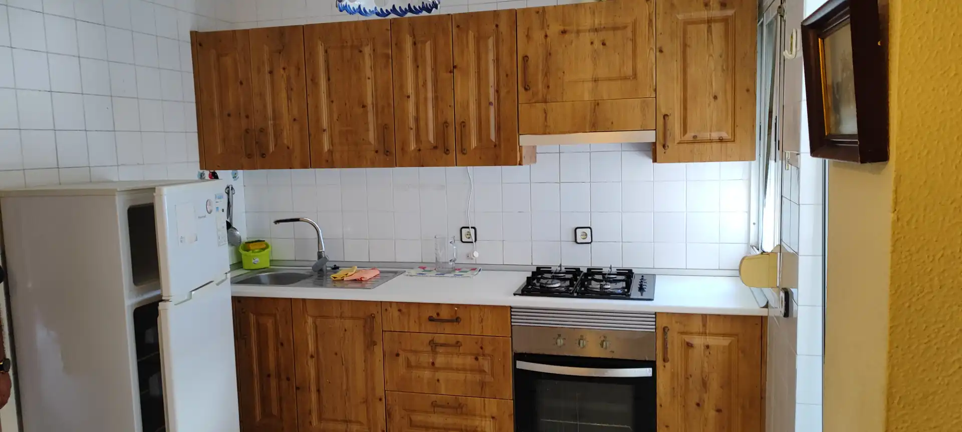 Kitchen of Flat for sale in Algeciras  with Heating, Terrace and Furnished