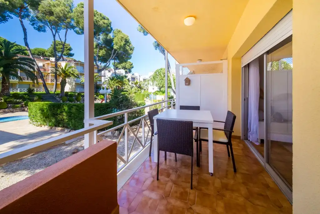 Terrace of Apartments for sale in Castell d'Aro, Platja d'Aro i s'Agaró  with Heating, Terrace and Furnished