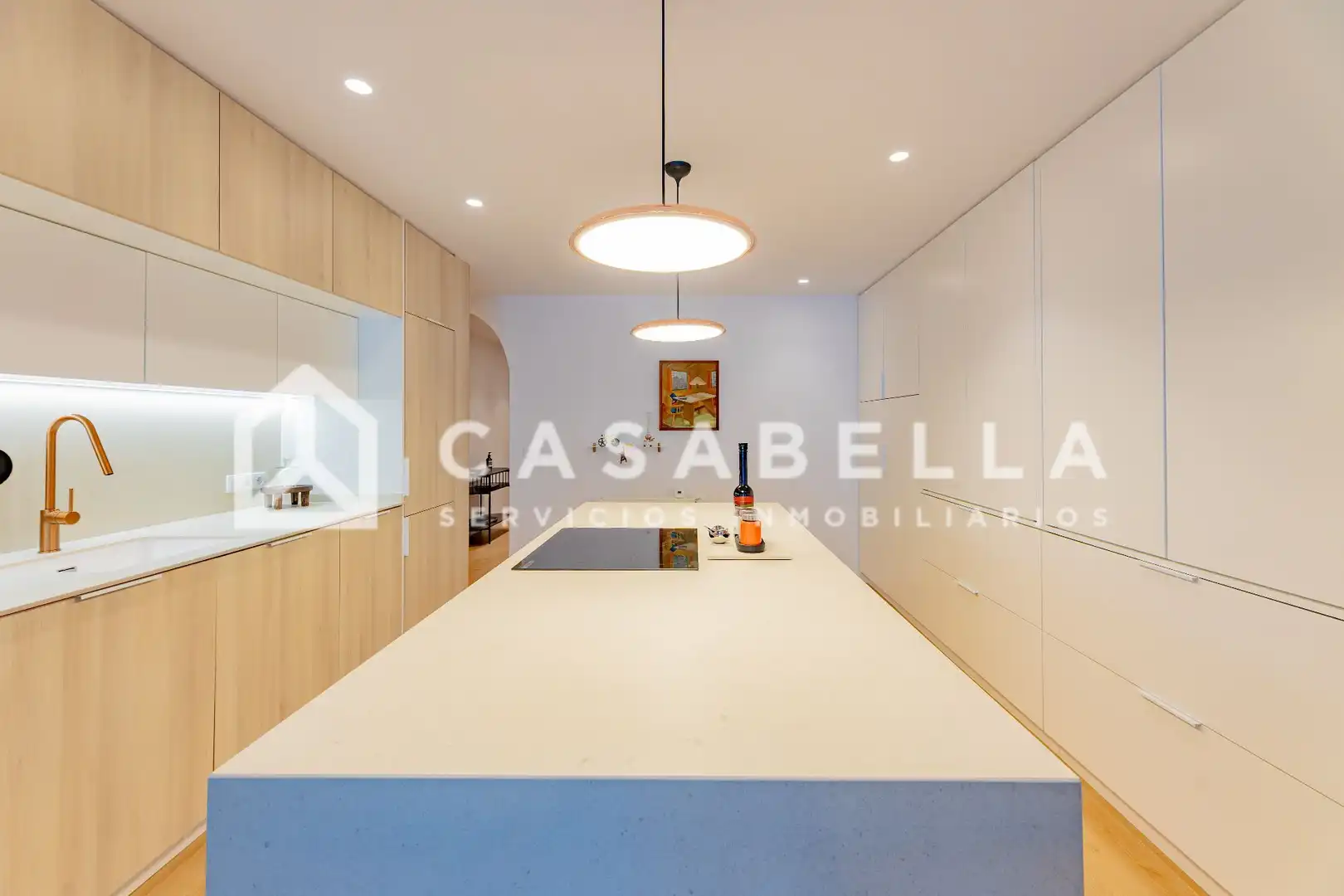 Kitchen of Flat for sale in Valencia  with Air Conditioner, Heating and Terrace