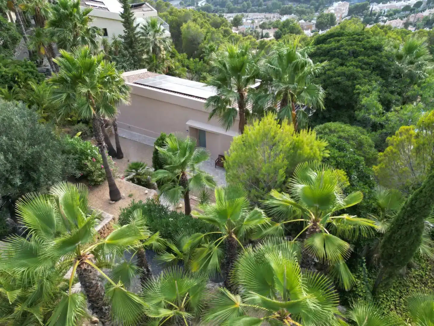Vista exterior de Casa o chalet en venta en Altea con Aire acondicionado y Piscina