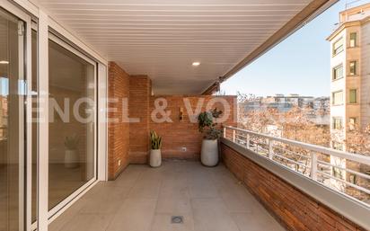 Terrace of Apartment to rent in  Barcelona Capital  with Air Conditioner, Heating and Parquet flooring