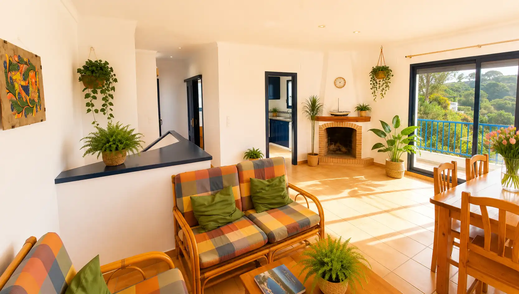 Sala de estar de Casa o chalet en venta en L'Escala con Calefacción, Jardín privado y Terraza