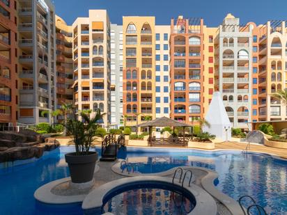 Swimming pool of Flat for sale in Cartagena  with Air Conditioner, Heating and Terrace