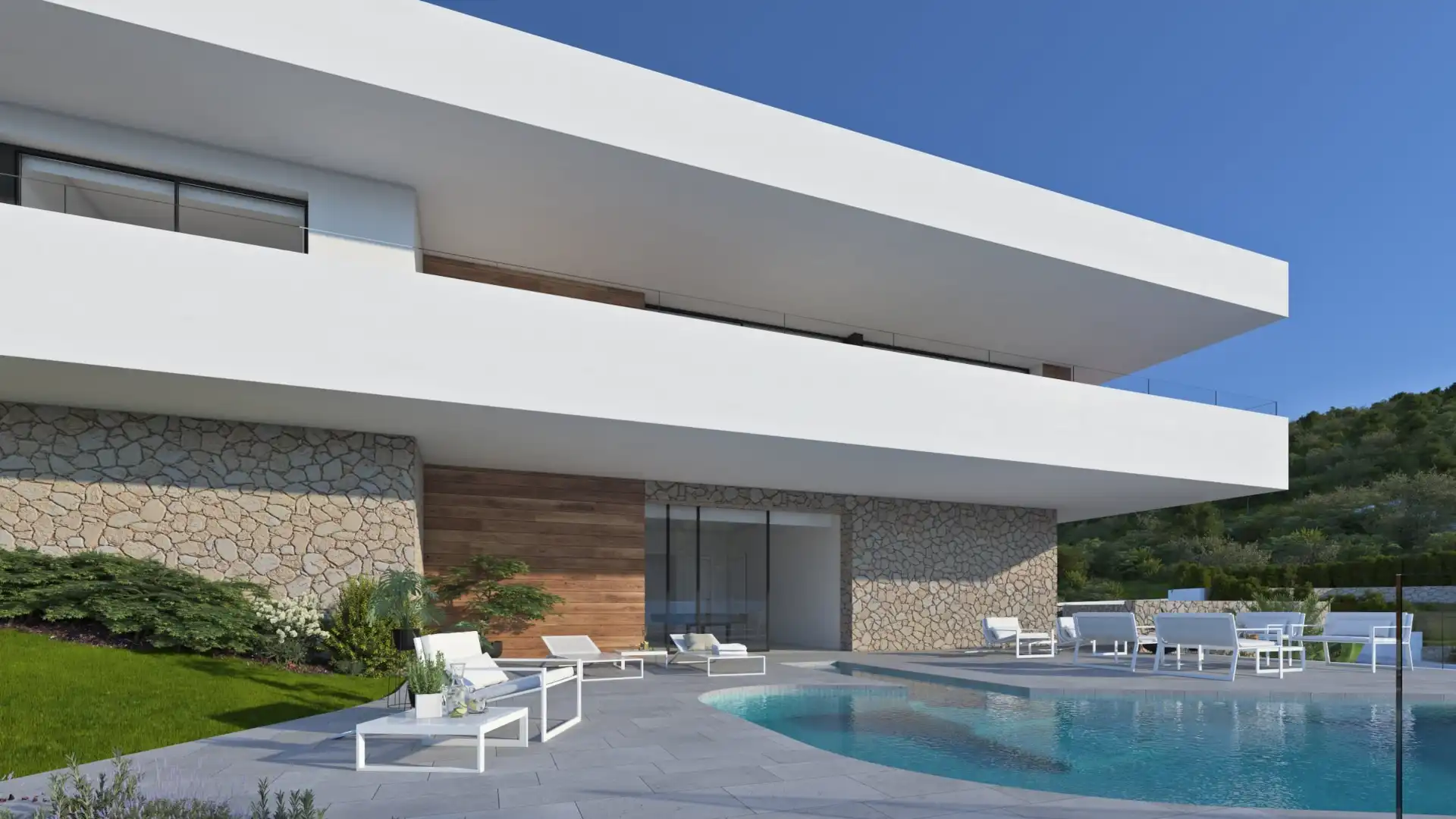 Neubau-Villa mit Pool zum Verkauf in Cumbre del Sol, imagen 2