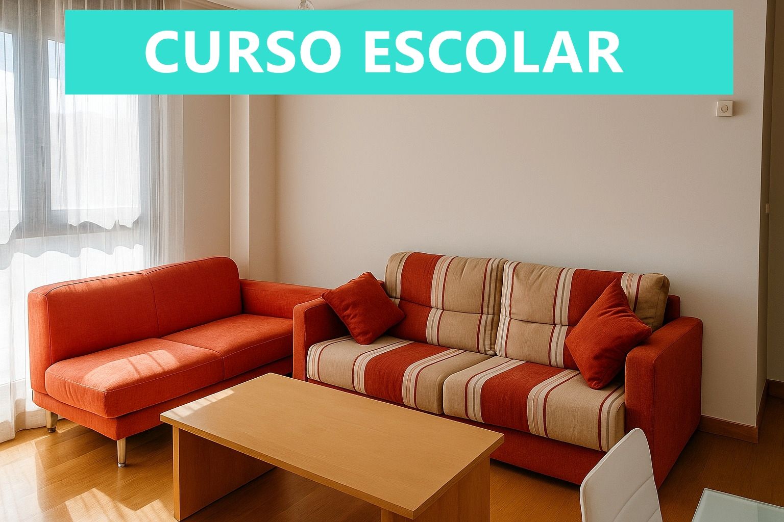 Living room of Flat to rent in Santander  with Heating, Furnished and Oven