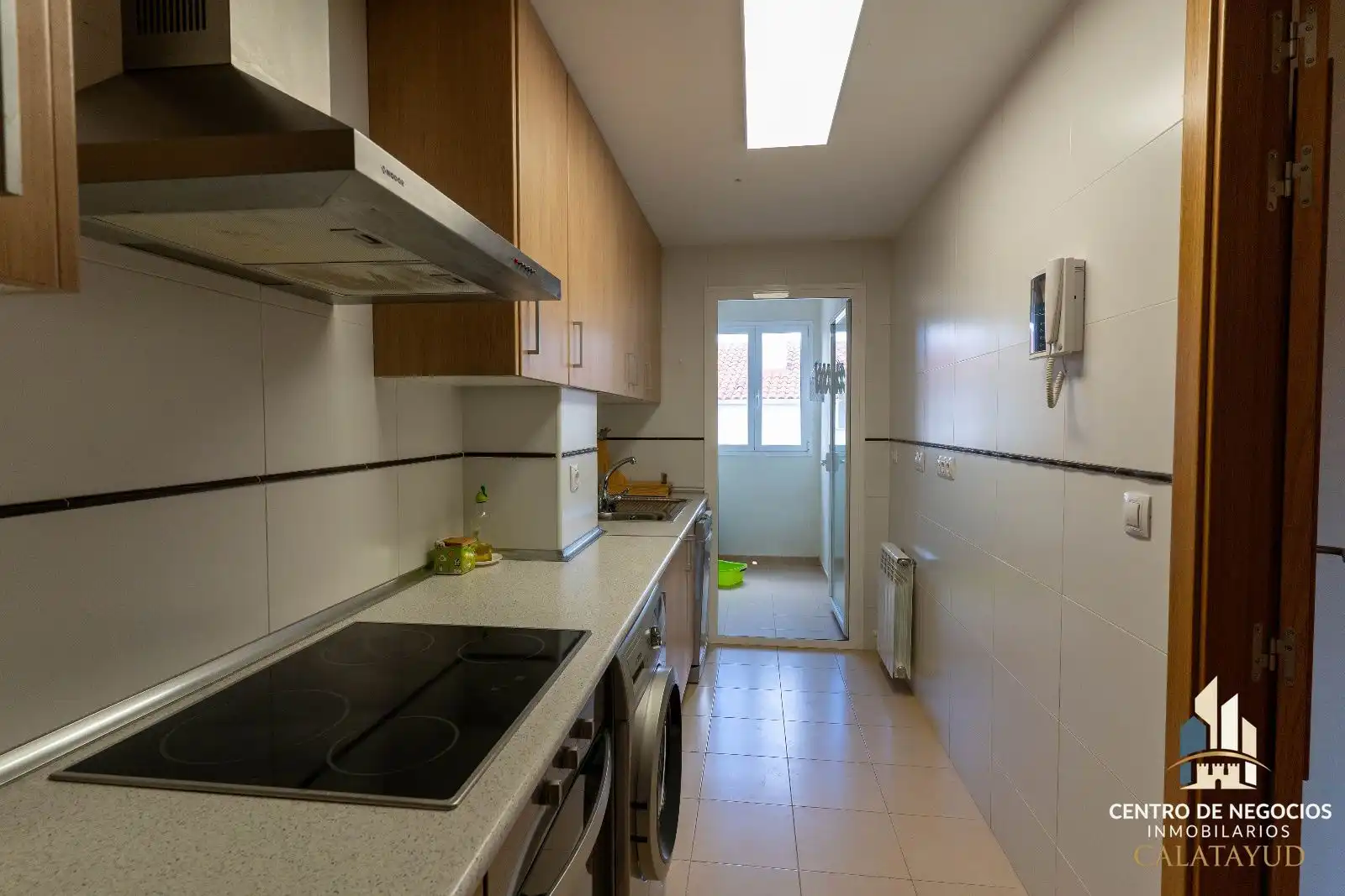 Küche von Wohnung zum Verkauf in Calatayud mit Heizung, Parkett und Terrasse