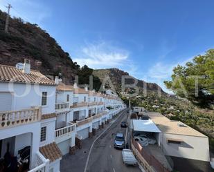 Vista exterior de Casa adosada de lloguer en Sagunto / Sagunt amb Aire condicionat, Calefacció i Terrassa