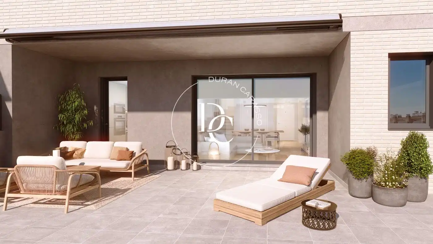 Terraza de Piso en venta en Cubelles con Aire acondicionado, Jardín privado y Terraza