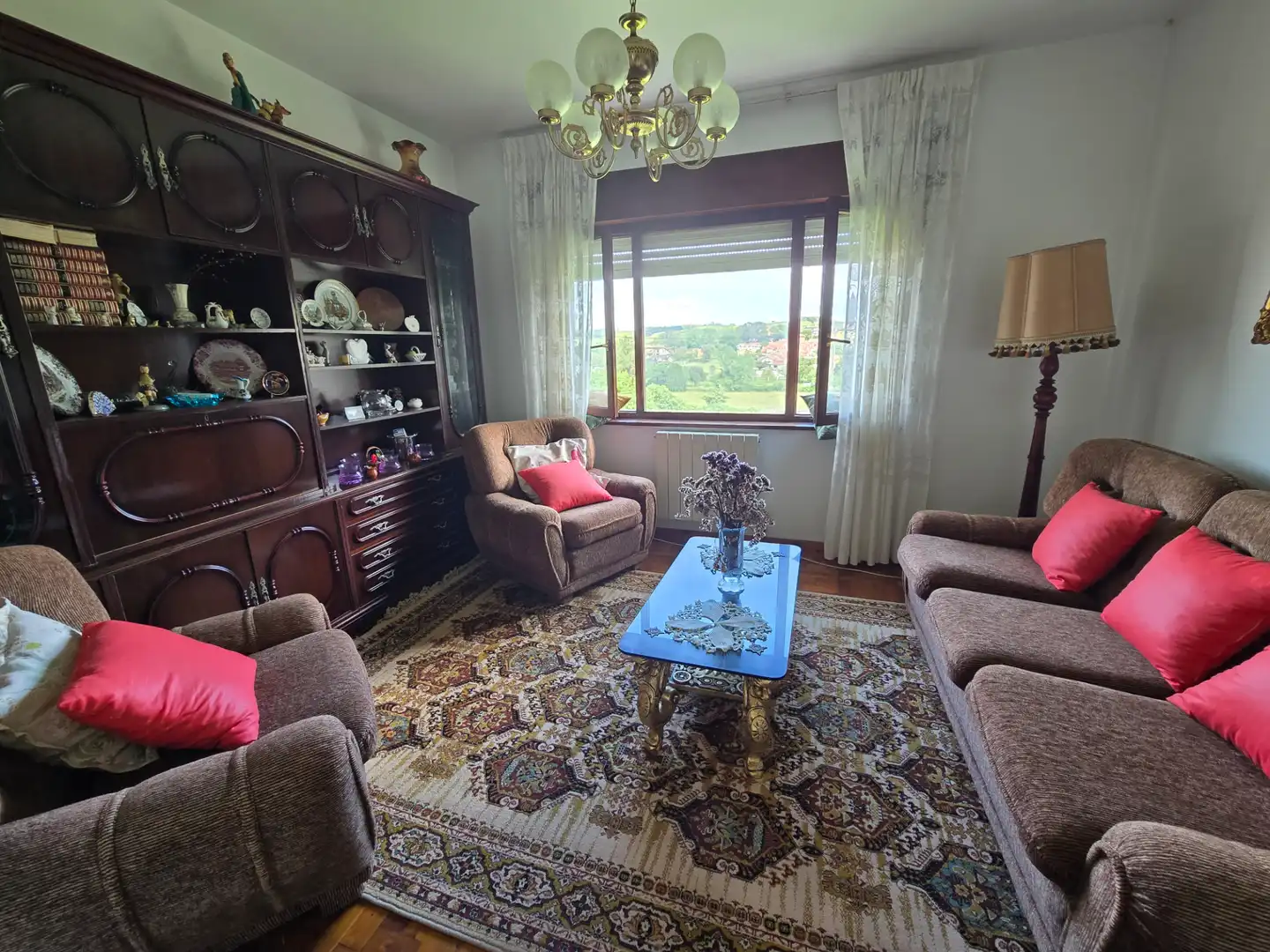Wohnzimmer von Country house zum Verkauf in Arnuero mit Heizung, Privatgarten und Abstellraum