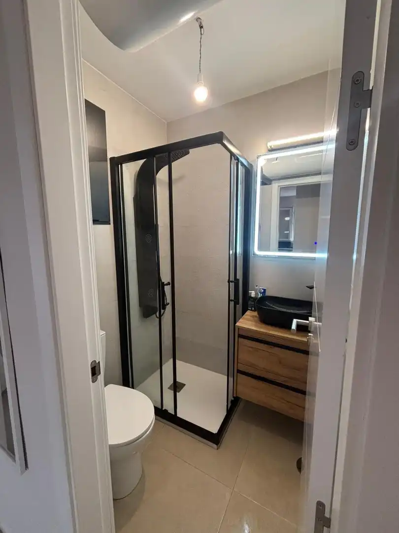 Bathroom of Flat for sale in Gibraleón  with Air Conditioner, Heating and Storage room