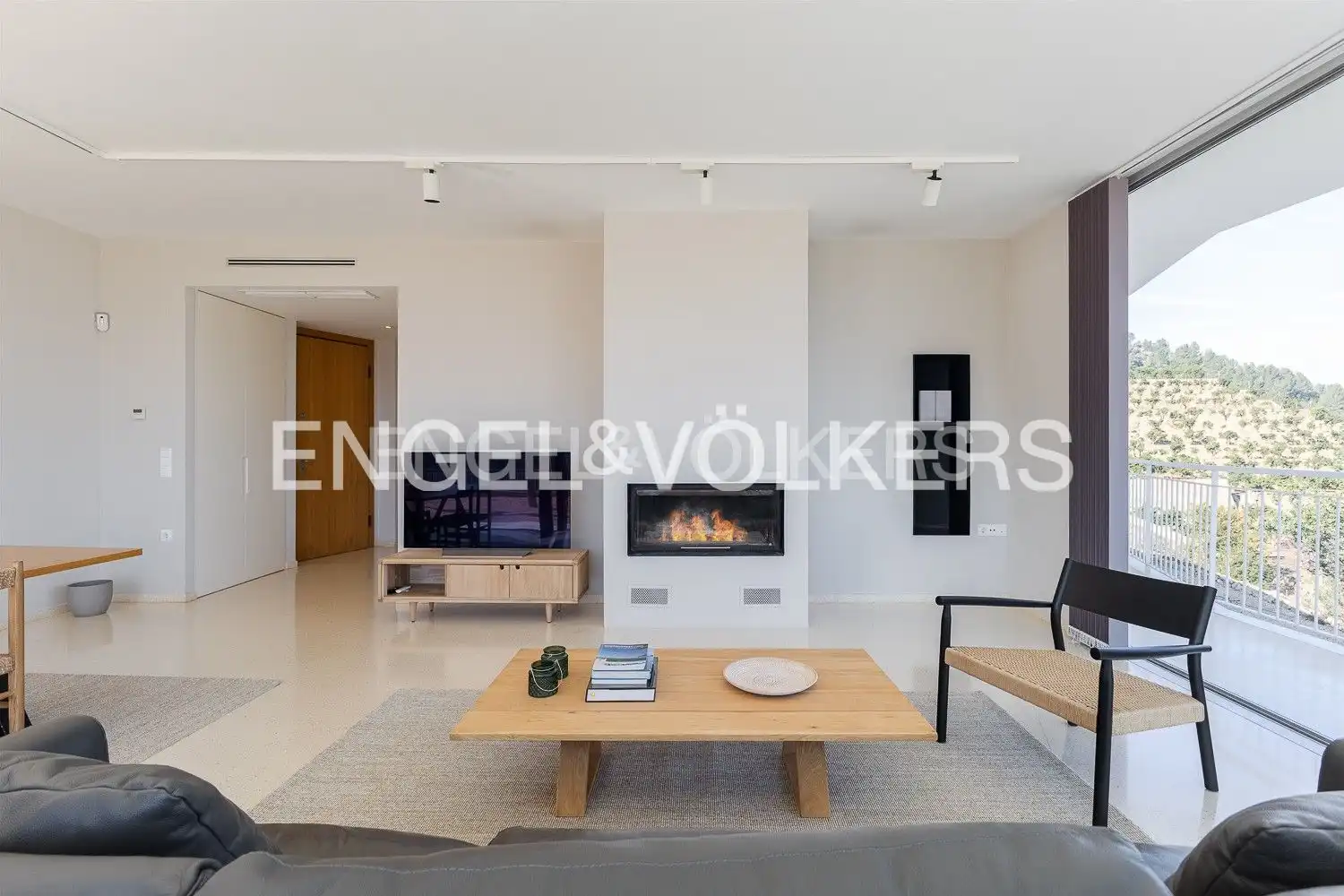 Sala d'estar de Casa o xalet de lloguer en Tavernes de la Valldigna amb Aire condicionat, Calefacció i Jardí privat
