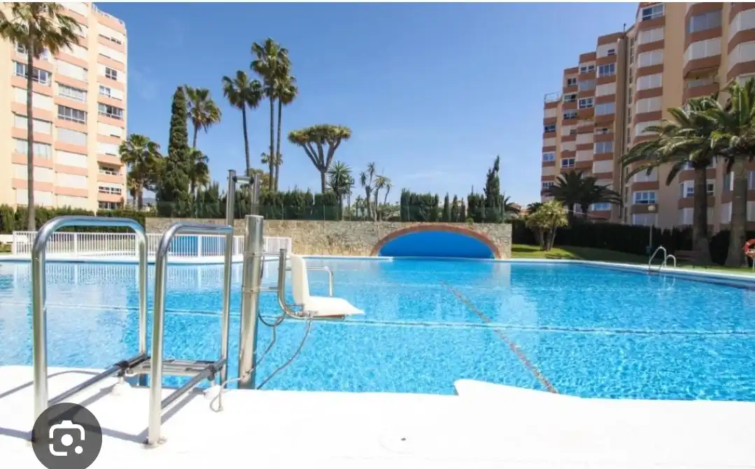 Swimming pool of Apartments for rent in Torrox  with Air Conditioner, Heating and Furnished