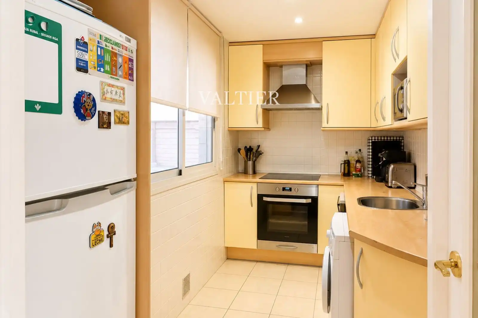 Cocina de Piso de alquiler en Madrid con Aire acondicionado y Amueblado