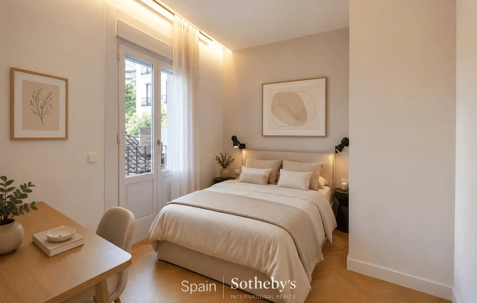 Bedroom of Apartments for sale in Madrid  with Air Conditioner and Heating