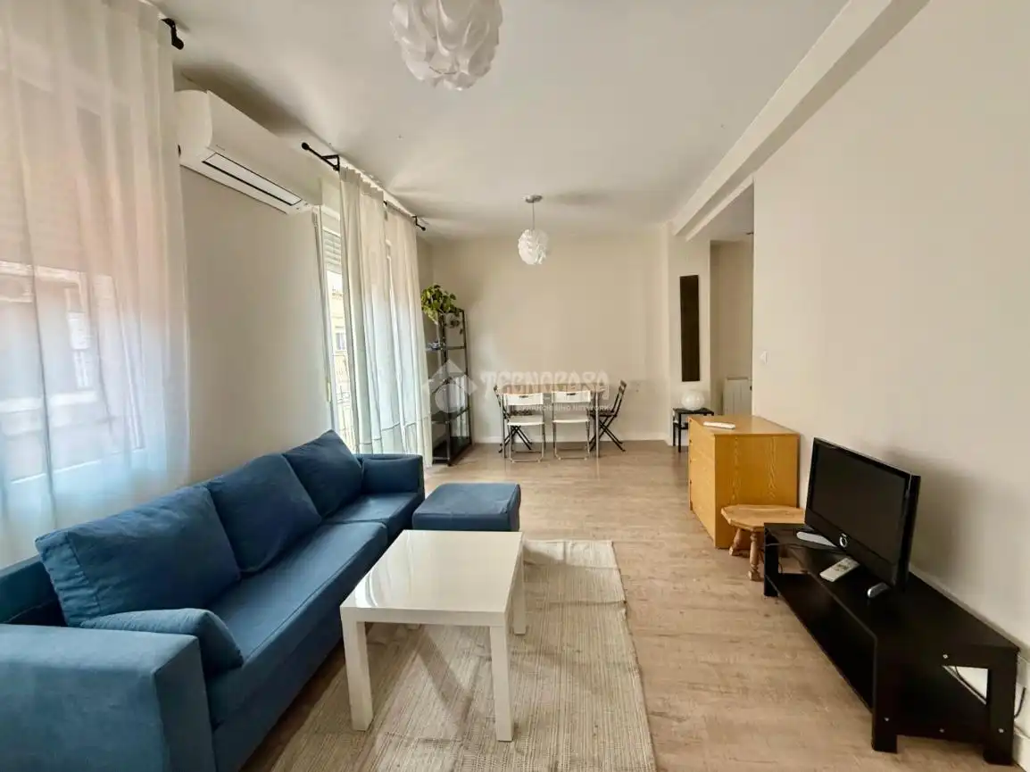 Sala de estar de Piso en venta en Zaragoza con Aire acondicionado, Parquet y Balcón