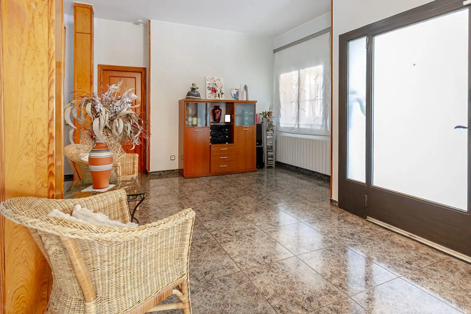 Living room of Houses for sale in Sant Martí Sarroca  with Air Conditioner, Heating and Terrace