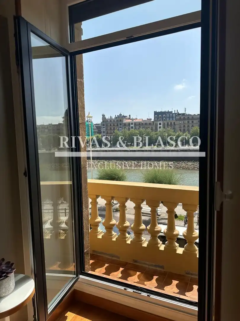 Dormitori de Apartament de lloguer en Donostia - San Sebastián  amb Aire condicionat, Calefacció i Moblat