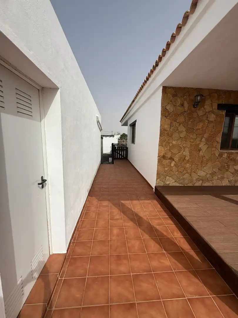 Terrace of Houses for sale in La Oliva  with Private garden, Terrace and Storage room