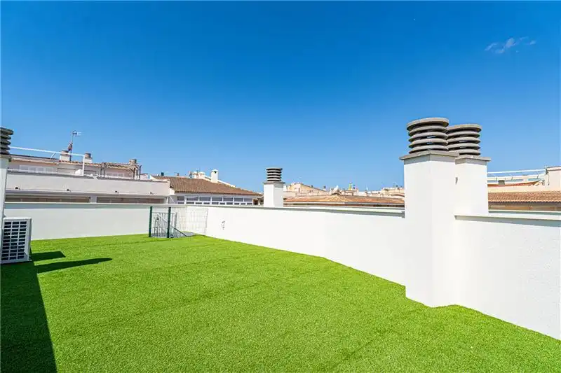 Terrassa de Casa adosada en venda en Ses Salines amb Aire condicionat i Terrassa