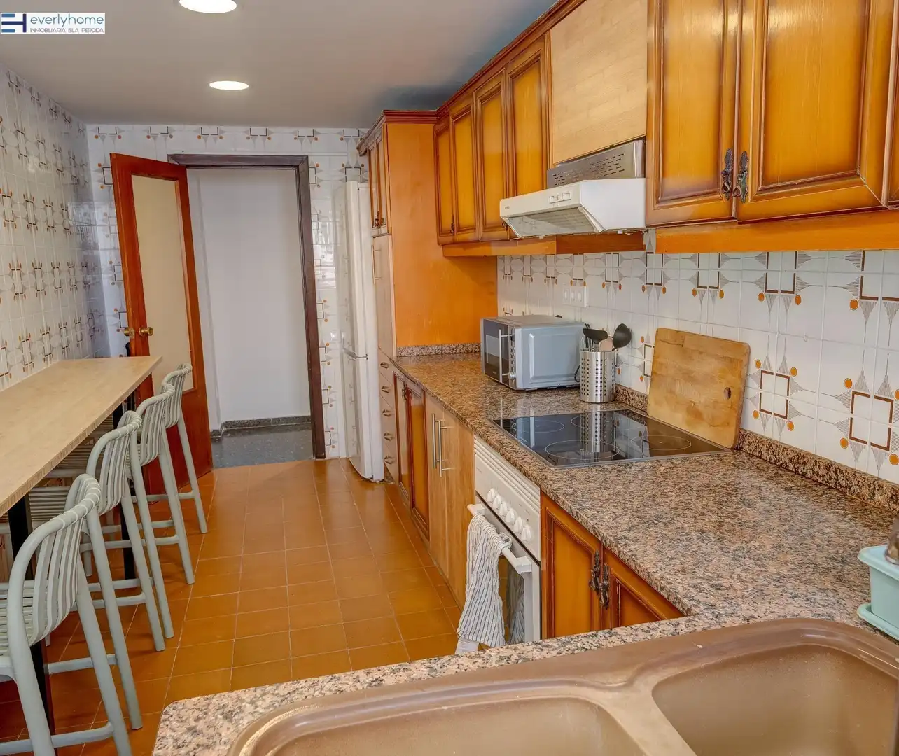 Cocina de Piso para compartir en Valencia con Terraza, Amueblado y Balcón