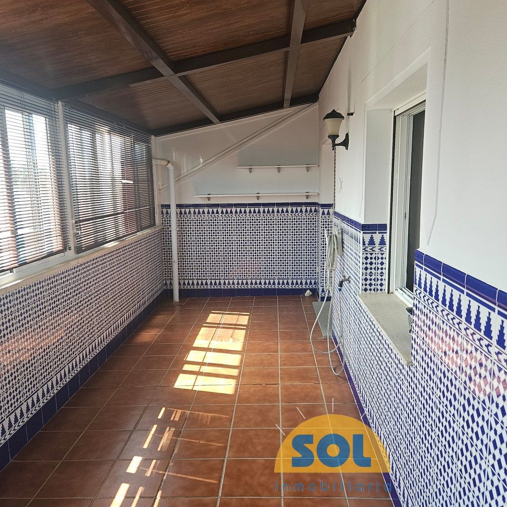 Terrace of Attic to rent in Don Benito  with Air Conditioner, Heating and Parquet flooring