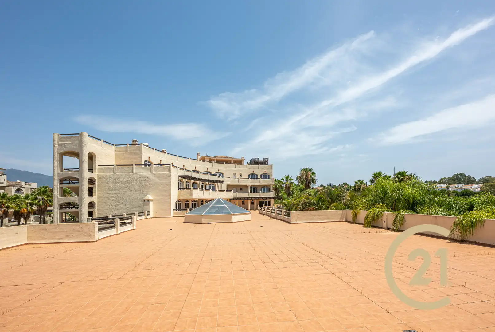 Exterior view of Buildings for sale in Estepona  with Community pool