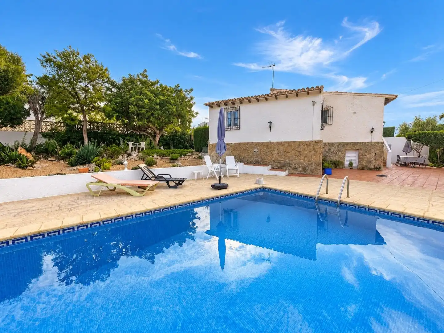 Piscina de Casa o xalet en venda en Benimeit - Tabaira