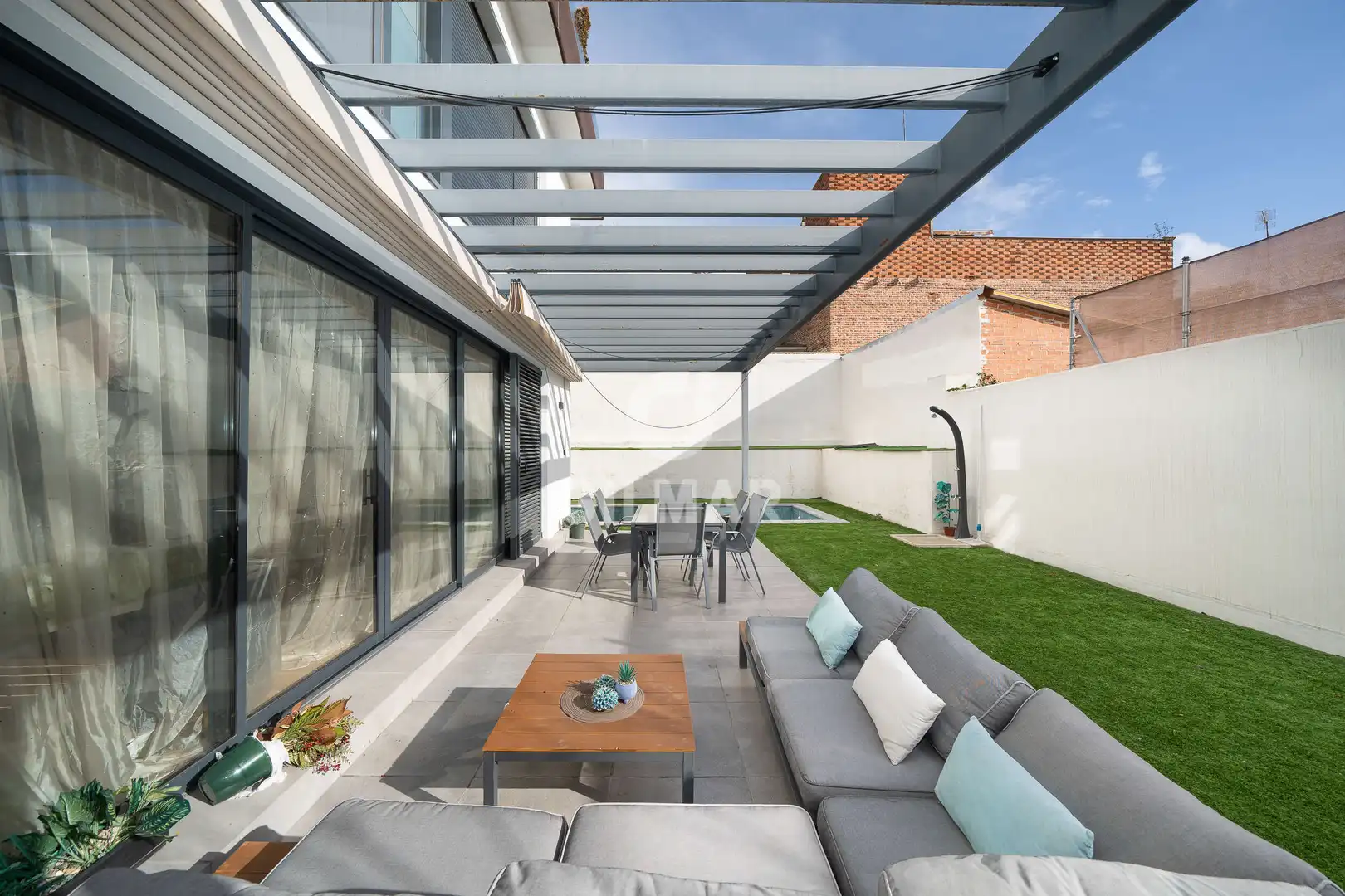 Terrace of Flat for sale in Madrid  with Heating, Private garden and Storage room